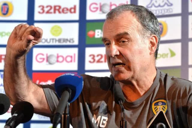 Marcelo Bielsa has revealed where he feels Middlesbrough's biggest threat will come from (Picture: Bruce Rollinson)