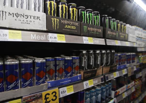 Children may soon be banned from buying energy drinks.