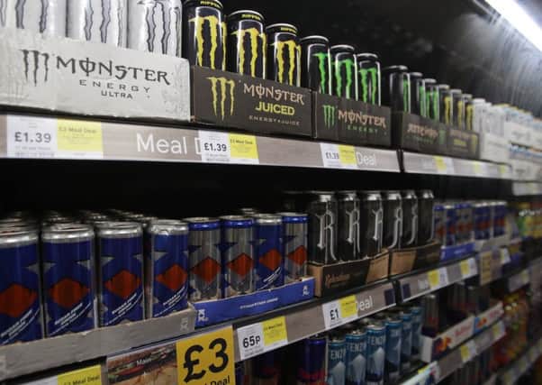 Energy drinks could be banned from sale to children in England.