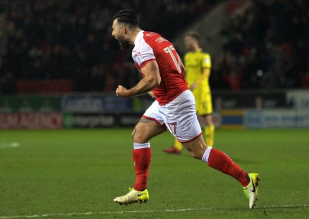 Richie Towell is back at Rotherham United. (Picture: Bruce Rollinson)