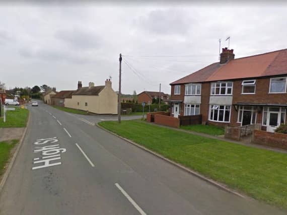 The crash happened on the B1229 near the Bolam Lane junction.