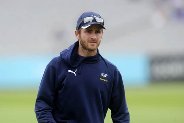 Yorkshire's Kane Williamson has just finished his fourth stint with the club.