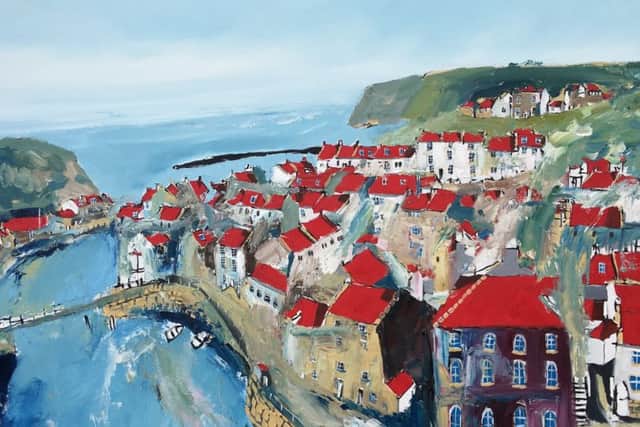 Staithes from Cowbar by Rob Shaw.
