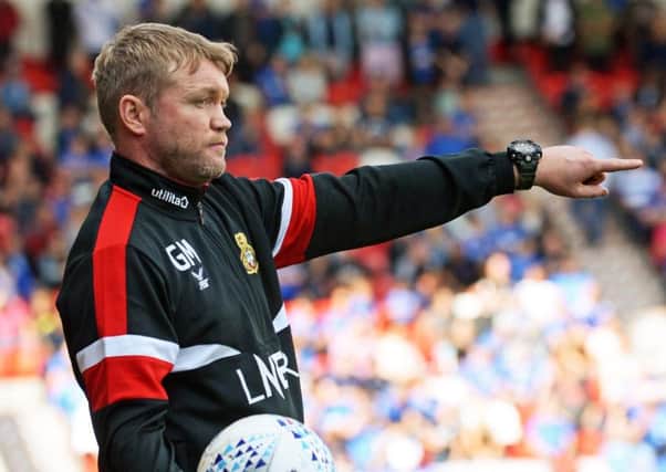 Doncaster Rovers manager Grant McCann. Picture: Marie Caley.