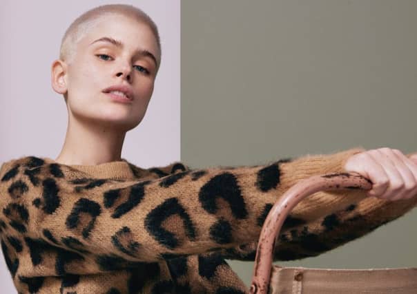 Leopard print sweater, £10 at Primark.