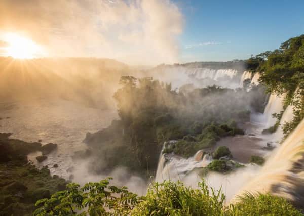 Iguazu Falls at sunrise. PIC: PA