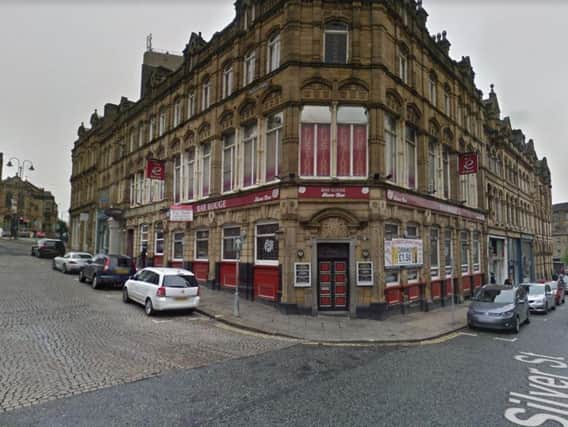 The victim had left Bar Rouge on Silver Street in Halifax town centre before he was assaulted. Picture: Google.