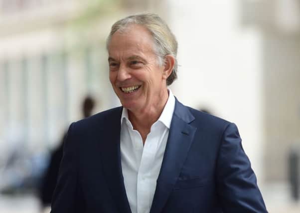 Tony Blair is unhappy with the direction of the Labour party.