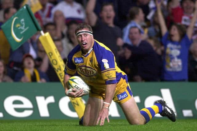COMING BACK: David Furner, in action against Bradford in the 2003 Grand Final. Picture: Matthew Lewis/SWpix.com.