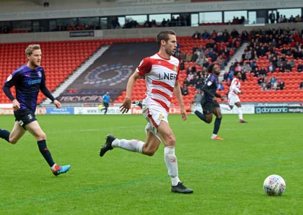 Doncaster Rovers' Matty Blair scored a stunning goal against Luton. Picture: Marie Caley