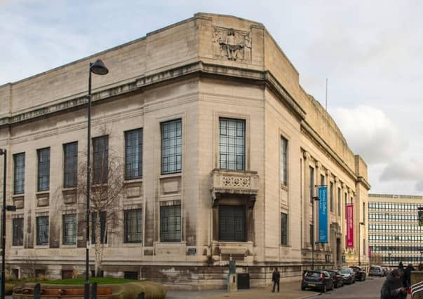 Sheffield Central Library.