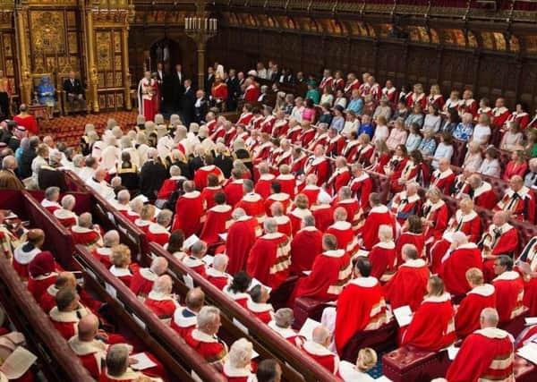 The House of Lords is made up of 780 unelected peers, including 665 appointed life peers, 89 hereditary peers who inherited their position, and 26 bishops.