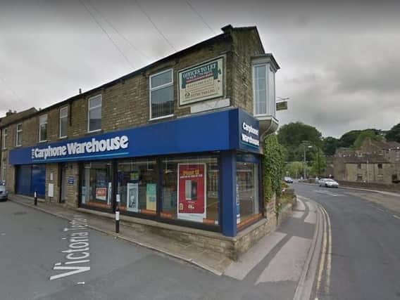 Burglars escaped with dozens of brand new mobile phones after breaking into Carphone Warehouse in Water Lane, Skipton. Picture: Google