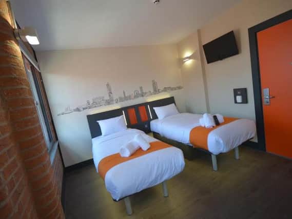 Both easyHotel Leeds and easyHotel Sheffield have been developed in the brands signature style