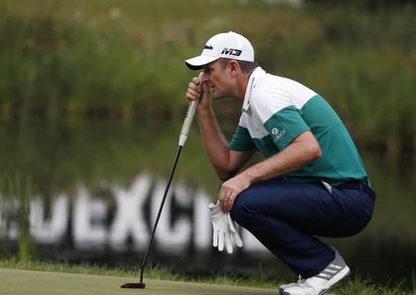 Justin Rose is the fourth Englishman to be world No 1 after Nick Faldo, Luke Donald and Lee Westwood (Picture: Michael Dwyer/AP).