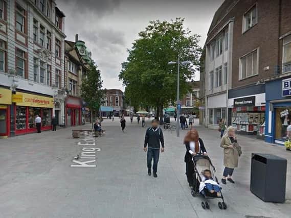 Police and emergency services are at the scene of an incident in King Edward Street, Hull. Picture: Google