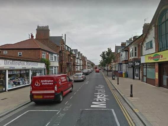The fight broke out in Marshall Avenue, Bridlington. Picture: Google