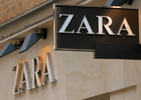 A Zara clothing outlet in Covent Garden, central London. Pic: Tim Ireland/PA Wire