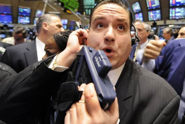 Traders saw billions disappear from the value of companies trading on the stock market.