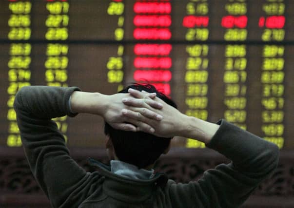 A Chinese investor in shock at the state of the markets in autumn 2008.