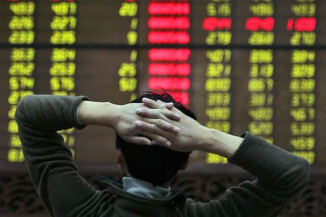 A Chinese investor in shock at the state of the markets in autumn 2008.
