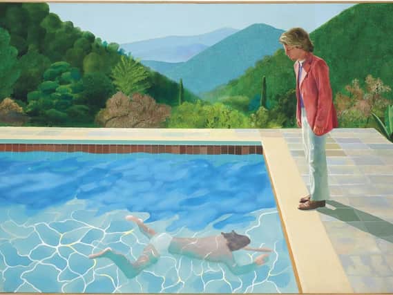 Christie's expects Hockney's "Portrait of an Artist (Pool with Two Figures)" to set a new record for a work by a living artist sold at auction, in their November 2018 sale.