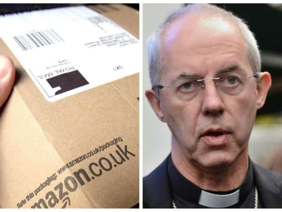 The Archbishop of Canterbury has come under fire after it emerged the Church of England uses zero-hour contracts and invests in Amazon - despite his attacks on both during a speech earlier this week.