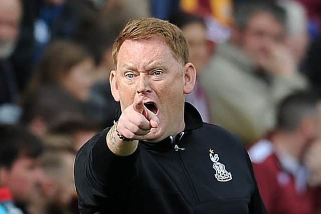 Bradford City's new manager David Hopkin in his first home match in charge. (Picture: Tony Johnson)