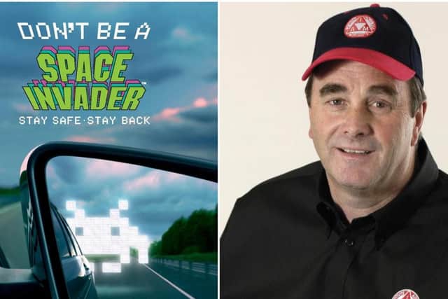 Former Formula 1 world champion Nigel Mansell is backing the latest campaign by Highways England.