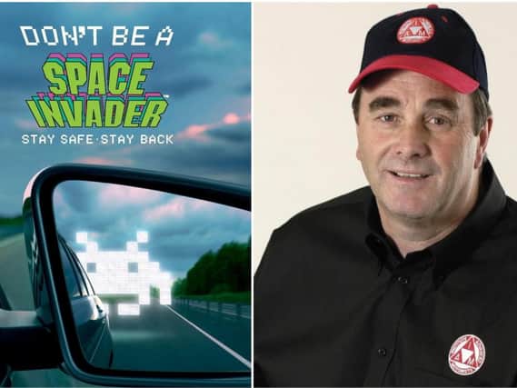 Former Formula 1 world champion Nigel Mansell is backing the latest campaign by Highways England.