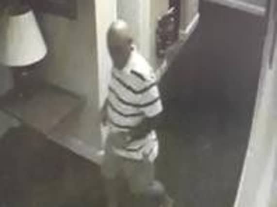 CCTV appeal after disturbance and criminal damage in Scarborough