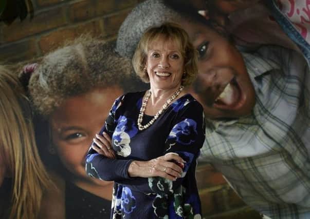 Esther Rantzen pictured at Childline in Leeds. Picture: YPN