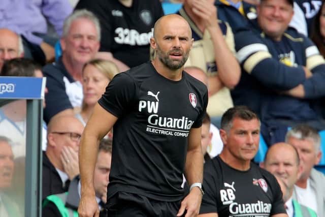 Rotherham United manager Paul Warne. Picture: Richard Sellers/PA