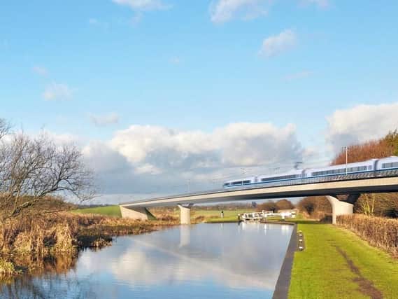The 56bn HS2 high-speed rail project is scheduled to start running passengers services to Leeds by late 2033.
