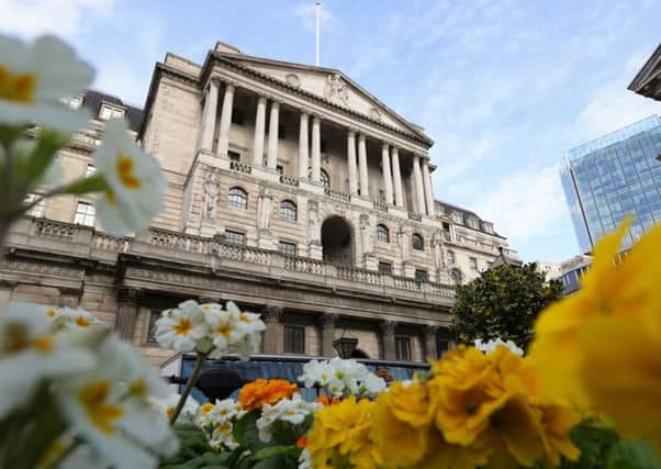 A general view of the Bank of England in London . Photo credit should read: Gareth Fuller/PA Wire