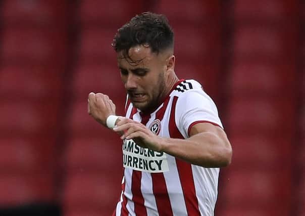 George Baldock, Blades wing-back feels squad is stronger than last season. (Picture: Simon Bellis/Sportimage)