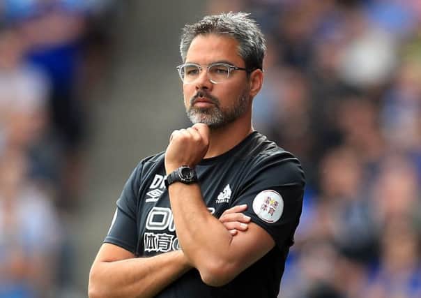 Huddersfield Town manager David Wagner .