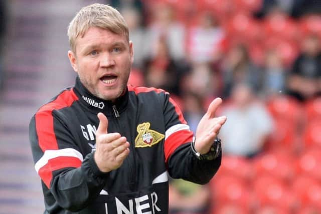 Doncaster Rovers manager Grant McCann. Picture: Marie Caley