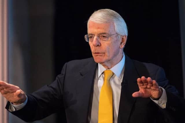 Sir John Major is another Tory leader whose premiership was torn apart by Europe.