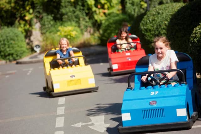 Revving up at LEGO City Driving School