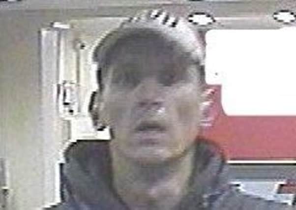 One of the CCTV images issued by police.