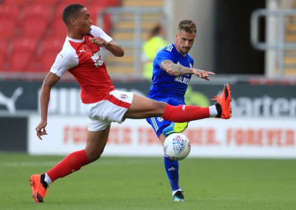 Happy with Millers:  Rotherham United's Zac Vyner.