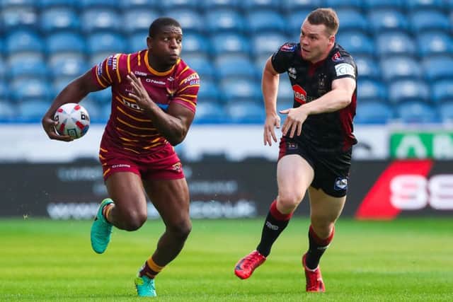 BACK IN THE FRAME: Huddersfield Giants' Jermaine McGillvary. Picture: Alex Whitehead/SWpix.com