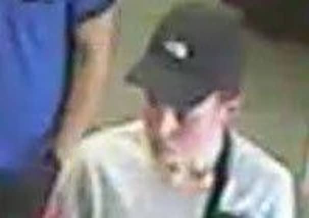 One of the images issued by police today.