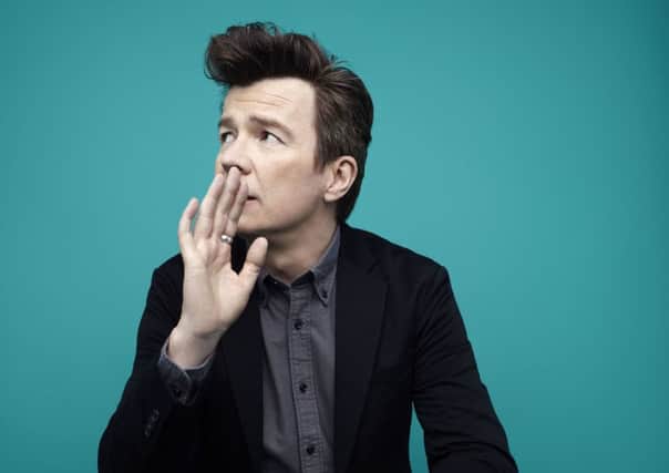 Rick Astley plays at First Direct Arena, Leeds in November. Picture: Rankin
