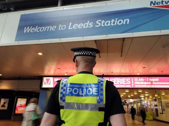 Violent crime is increasing on the North's railways, figures show.
