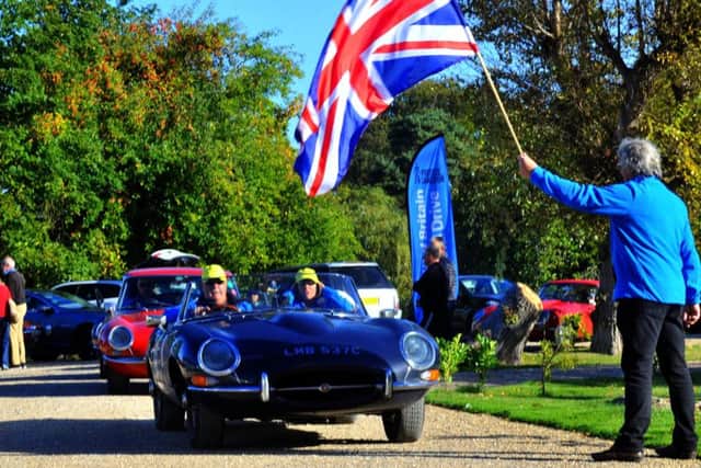 CLASSIC LOOKS:  Owners of the classic British sports cars set off on stage 12 of their coastal tour of Britain, travelling south from Tickton, East Yorkshire to Norfolk. PIC: Gary Longbottom