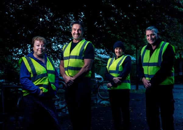 Community marshals will be taking to the streets of York for two nights a week offering help
and support to students and members of the public walking home late at night.