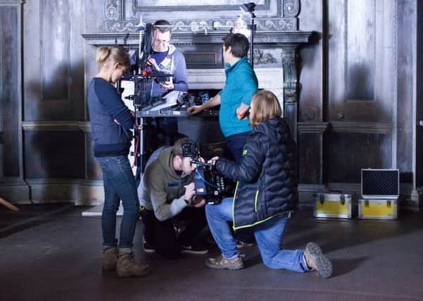 A ground-breaking initiative to establish a network of centres of excellence for film and television in the nations and regions will be piloted in Yorkshire. Pictured, attendees on a training scheme ran by Screen Yorkshire.