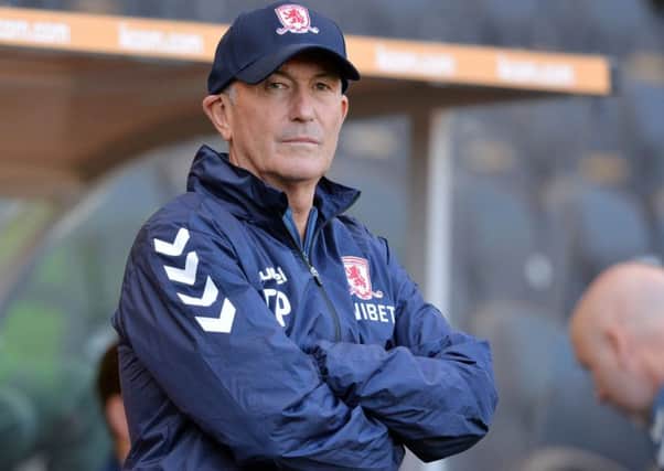 Middlesbrough manager Tony Pulis (Picture: Bruce Rollinson).